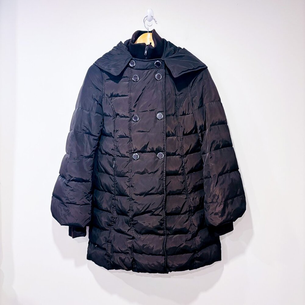 SOIA & KYO Brown Down Puffer Coat | Warm Winter Jacket | X-Small *